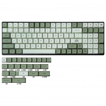 Mint Matcha 104+20 XDA profile Keycap Set Cherry MX PBT Dye-subbed for Mechanical Gaming Keyboard English / Japanese